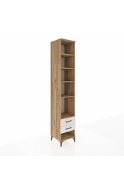 Hyperion Dolap 5 Raflı 2 Çekmeceli 44x44x243 Çam-Aytaşı