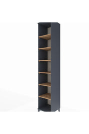 Hyperion Dolap 6 Raflı 44x44x243 Antrasit-Çam