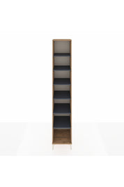 Hyperion Dolap 6 Raflı 44x44x243 Çam-Antrasit