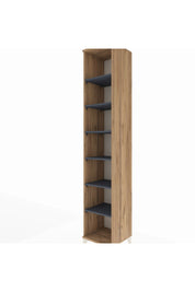 Hyperion Dolap 6 Raflı 44x44x243 Çam-Antrasit