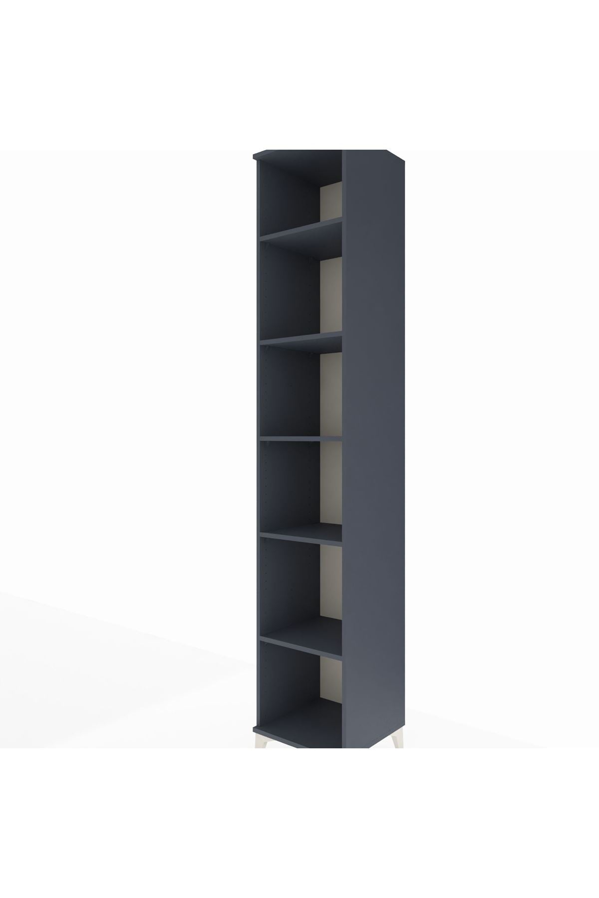 Hyperion Dolap 6 Raflı 44x44x243 Antrasit-Antrasit