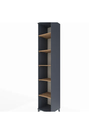 Hyperion Dolap 6 Raflı 44x44x243 Antrasit-Çam
