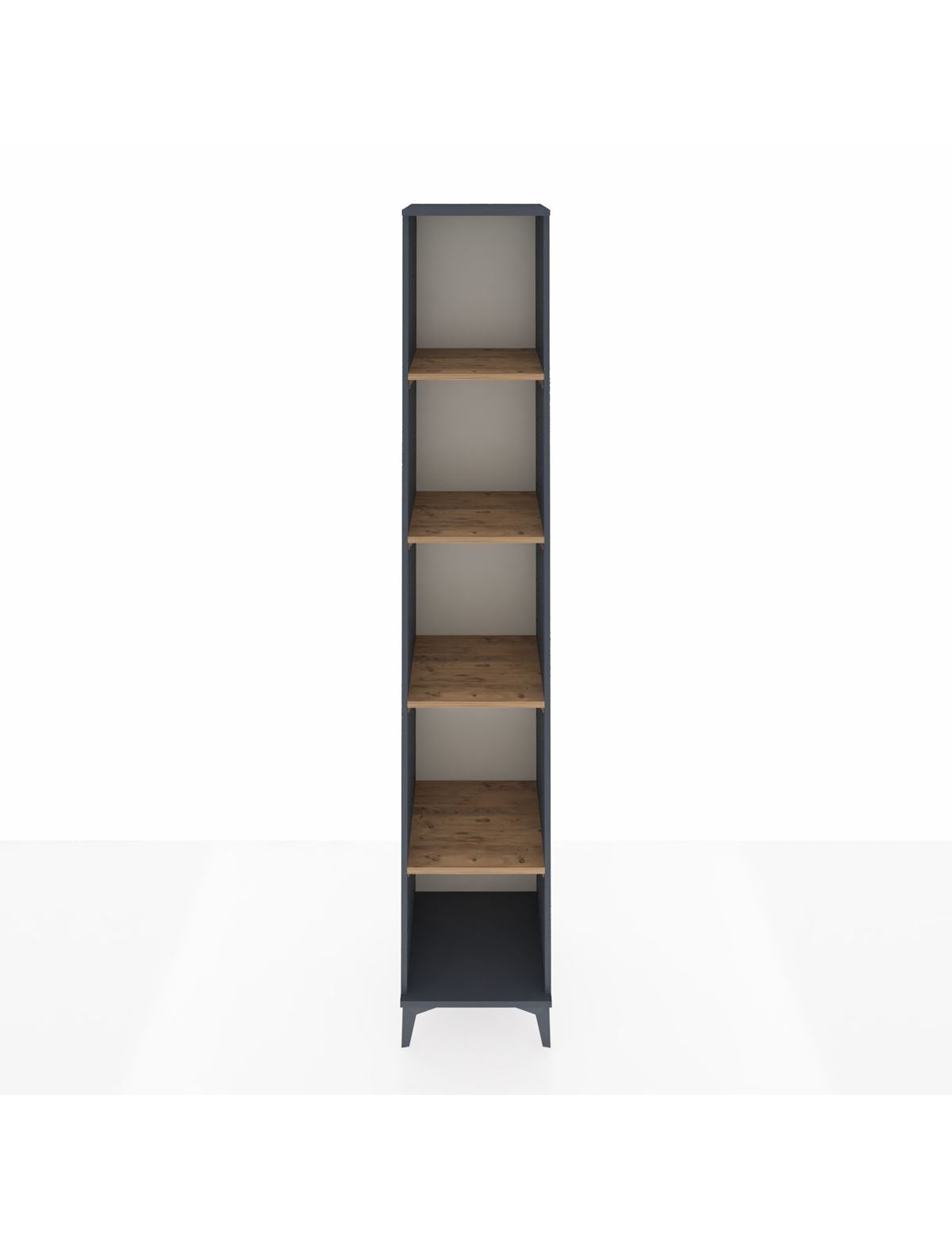 Hyperion Dolap 6 Raflı 44x44x243 Antrasit-Çam