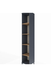 Hyperion Dolap 6 Raflı 44x44x243 Antrasit-Çam