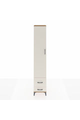 Hyperion Dolap 5 Raflı 2 Çekmeceli Tek Kapaklı 44x44x243