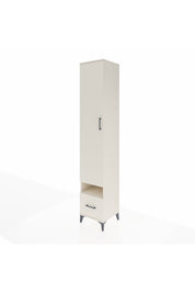 Hyperion Dolap 4 Raflı Tek Çekmeceli Tek Askılı 44x44x243 Aytaşı-Aytaşı