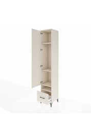 Hyperion Dolap 4 Raflı Tek Çekmeceli Tek Askılı 44x44x243 Aytaşı-Aytaşı