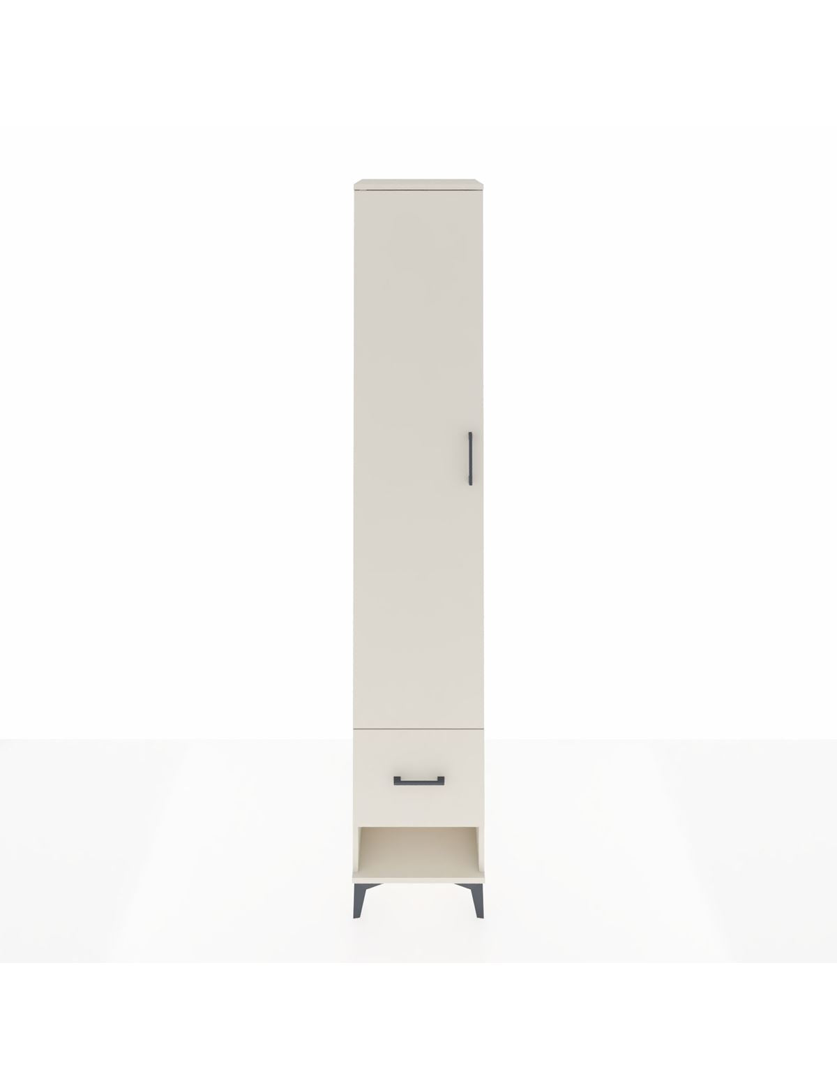 Hyperion Dolap 5 Raflı Tek Çekmeceli Tek Kapaklı 44x44x243 Aytaşı-Aytaşı