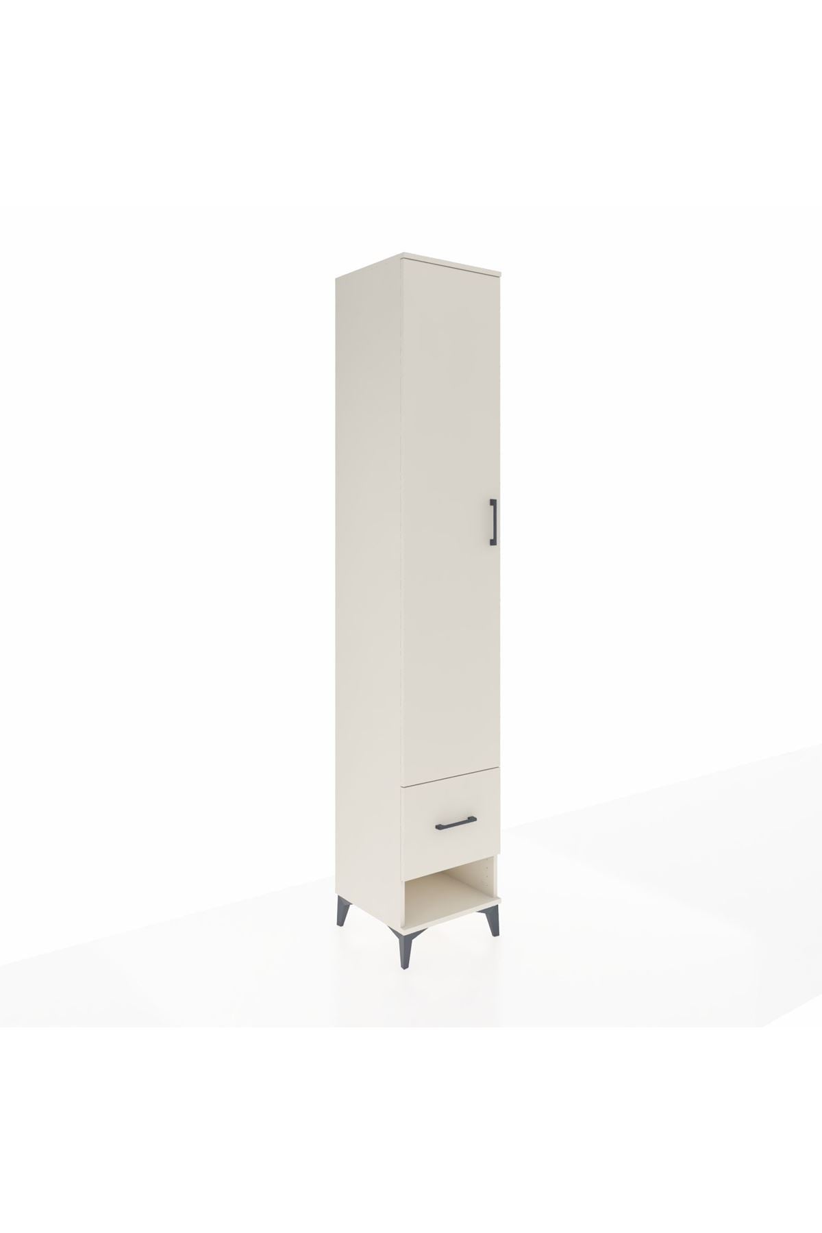 Hyperion Dolap 5 Raflı Tek Çekmeceli Tek Kapaklı 44x44x243 Aytaşı-Aytaşı