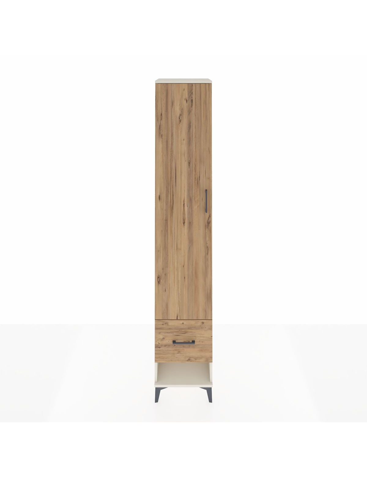 Hyperion Dolap 5 Raflı Tek Çekmeceli Tek Kapaklı 44x44x243 Aytaşı-Çam