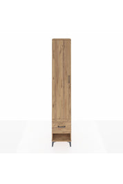 Hyperion Dolap 5 Raflı Tek Çekmeceli Tek Kapaklı 44x44x243 Çam-Çam