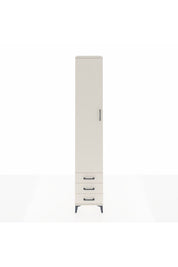 Hyperion Dolap 5 Raflı 3 Çekmeceli Tek Kapaklı 44x44x243 Aytaşı-Aytaşı