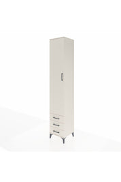 Hyperion Dolap 5 Raflı 3 Çekmeceli Tek Kapaklı 44x44x243 Aytaşı-Aytaşı