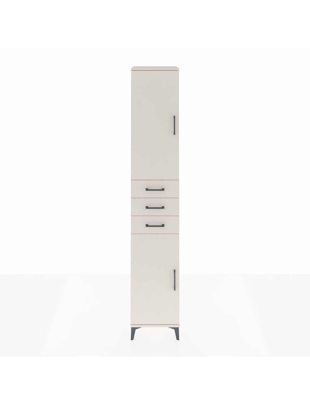 Hyperion Dolap 4 Raflı 3 Çekmeceli 2 Kapaklı 44x44x243 Aytaşı-Aytaşı