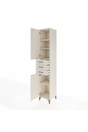 Hyperion Dolap 4 Raflı 3 Çekmeceli 2 Kapaklı 44x44x243 Aytaşı-Aytaşı