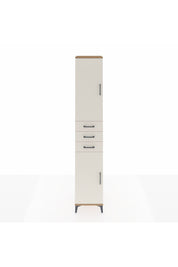 Hyperion Dolap 4 Raflı 3 Çekmeceli 2 Kapaklı 44x44x243 Çam-Aytaşı