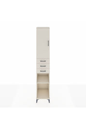 Hyperion Dolap 4 Raflı 3 Çekmeceli Tek Kapaklı 44x44x243 Aytaşı-Aytaşı