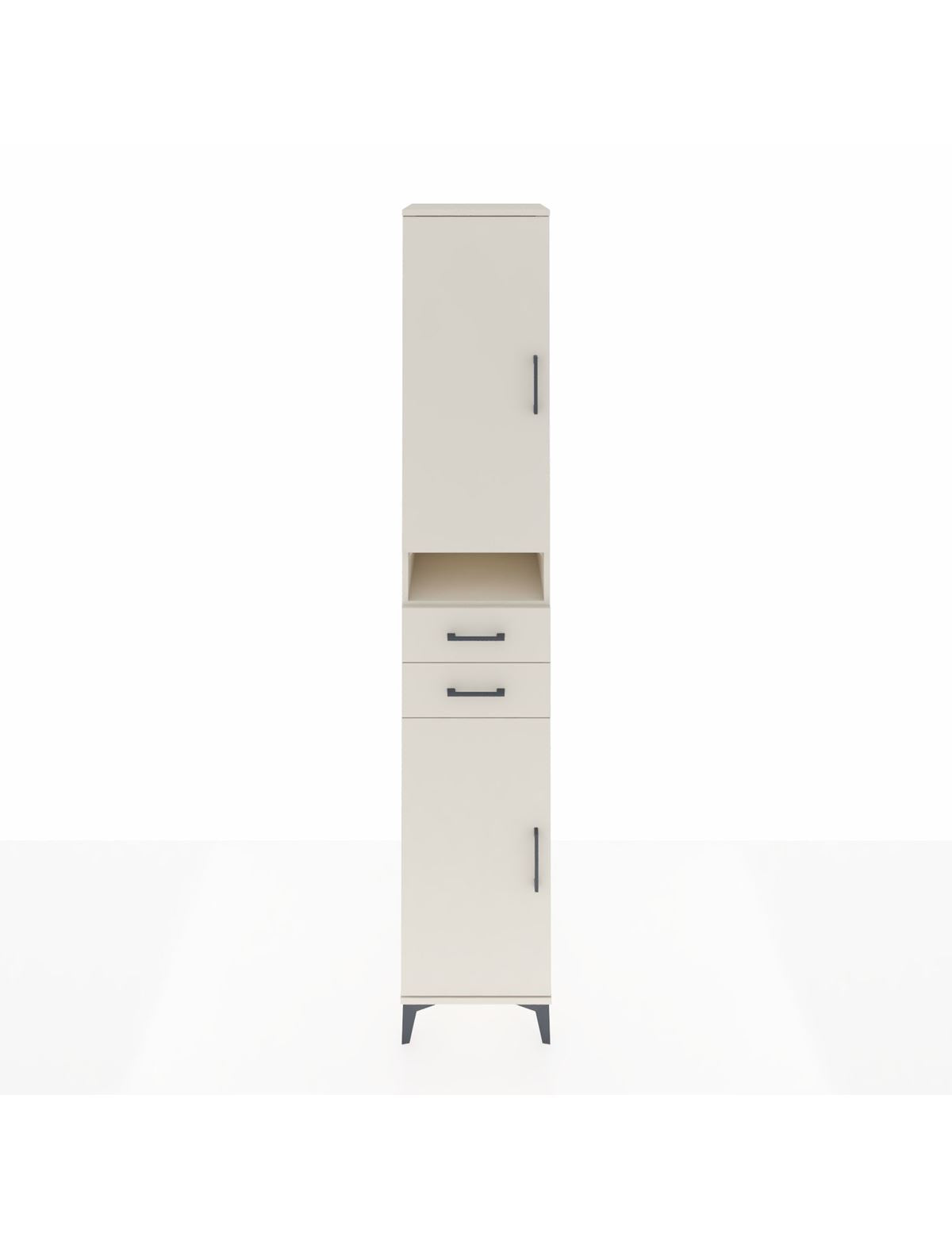 Hyperion Dolap 5 Raflı 2 Çekmeceli 2 Kapaklı 44x44x243 Aytaşı-Aytaşı