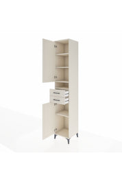 Hyperion Dolap 5 Raflı 2 Çekmeceli 2 Kapaklı 44x44x243 Aytaşı-Aytaşı