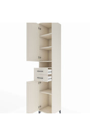 Hyperion Dolap 5 Raflı 2 Çekmeceli 2 Kapaklı 44x44x243 Aytaşı-Aytaşı