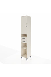 Hyperion Dolap 5 Raflı 2 Çekmeceli Tek Kapaklı 44x44x243 Aytaşı-Aytaşı