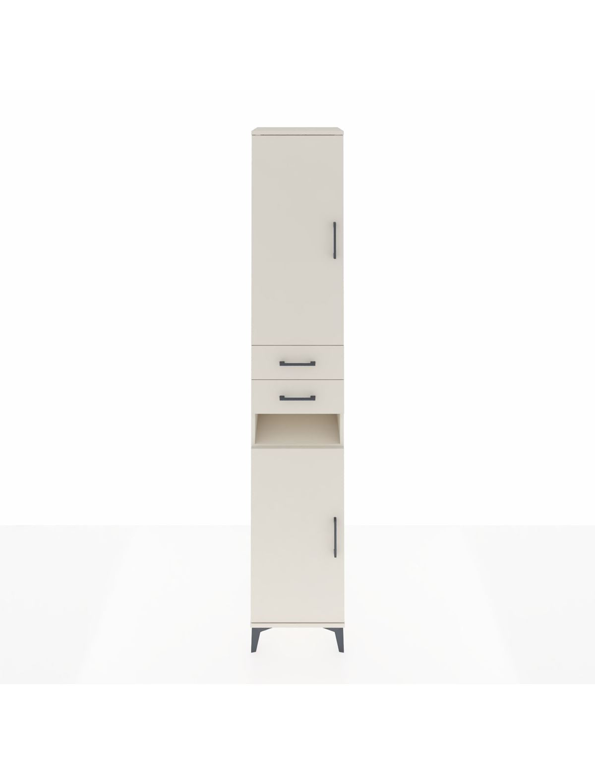 Hyperion Dolap 5 Raflı 2 Çekmeceli 2 Kapaklı 44x44x243 Aytaşı-Aytaşı