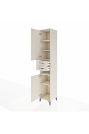 Hyperion Dolap 5 Raflı 2 Çekmeceli 2 Kapaklı 44x44x243 Aytaşı-Aytaşı