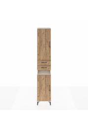 Hyperion Dolap 5 Raflı 2 Çekmeceli 2 Kapaklı 44x44x243 Aytaşı-Çam