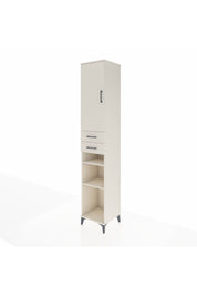 Hyperion Dolap 5 Raflı 2 Çekmeceli Tek Kapaklı 44x44x243 Aytaşı-Aytaşı