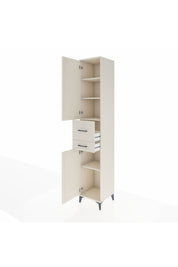 Hyperion Dolap 4 Raflı 2 Çekmeceli 2 Kapaklı 44x44x243 Aytaşı-Aytaşı