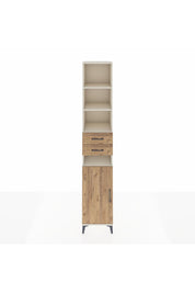 Hyperion Dolap 5 Raflı 2 Çekmeceli Tek Kapaklı 44x44x243 Aytaşı-Çam