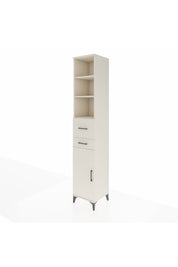 Hyperion Dolap 4 Raflı 2 Çekmeceli Tek Kapaklı 44x44x243 Aytaşı-Aytaşı