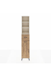 Hyperion Dolap 4 Raflı 2 Çekmeceli Tek Kapaklı 44x44x243 Aytaşı-Çam