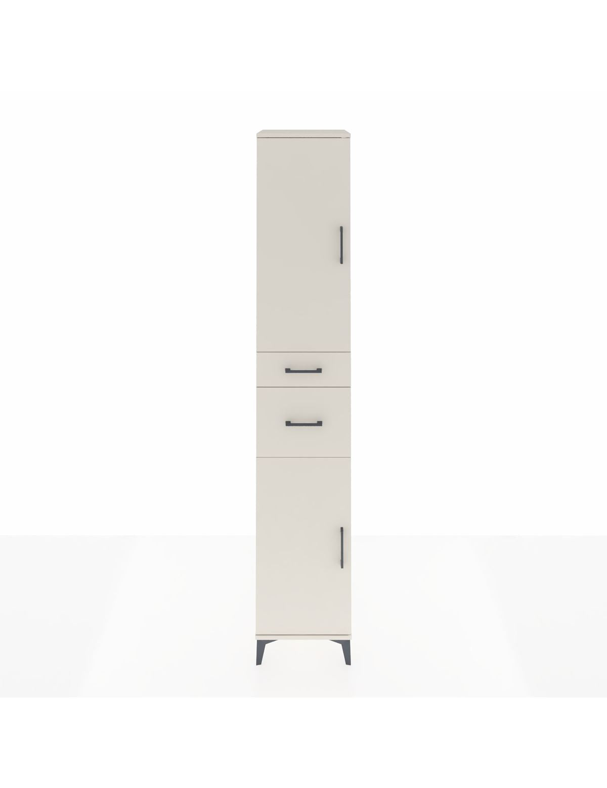 Hyperion Dolap 4 Raflı 2 Çekmeceli 2 Kapaklı 44x44x243 Aytaşı-Aytaşı