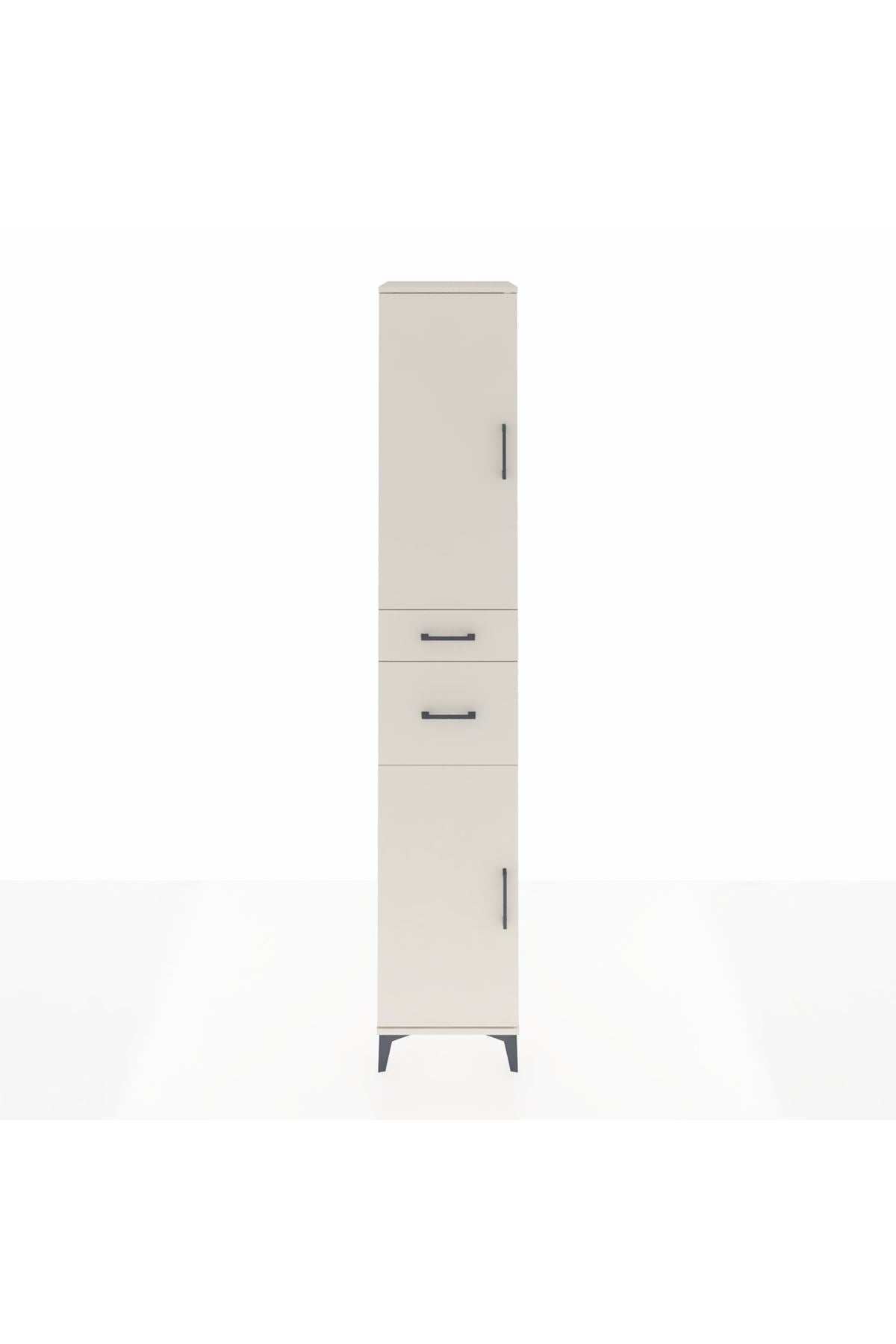 Hyperion Dolap 4 Raflı 2 Çekmeceli 2 Kapaklı 44x44x243 Aytaşı-Aytaşı