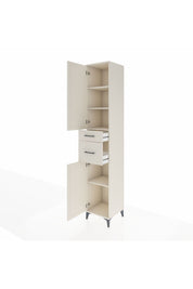 Hyperion Dolap 4 Raflı 2 Çekmeceli 2 Kapaklı 44x44x243 Aytaşı-Aytaşı