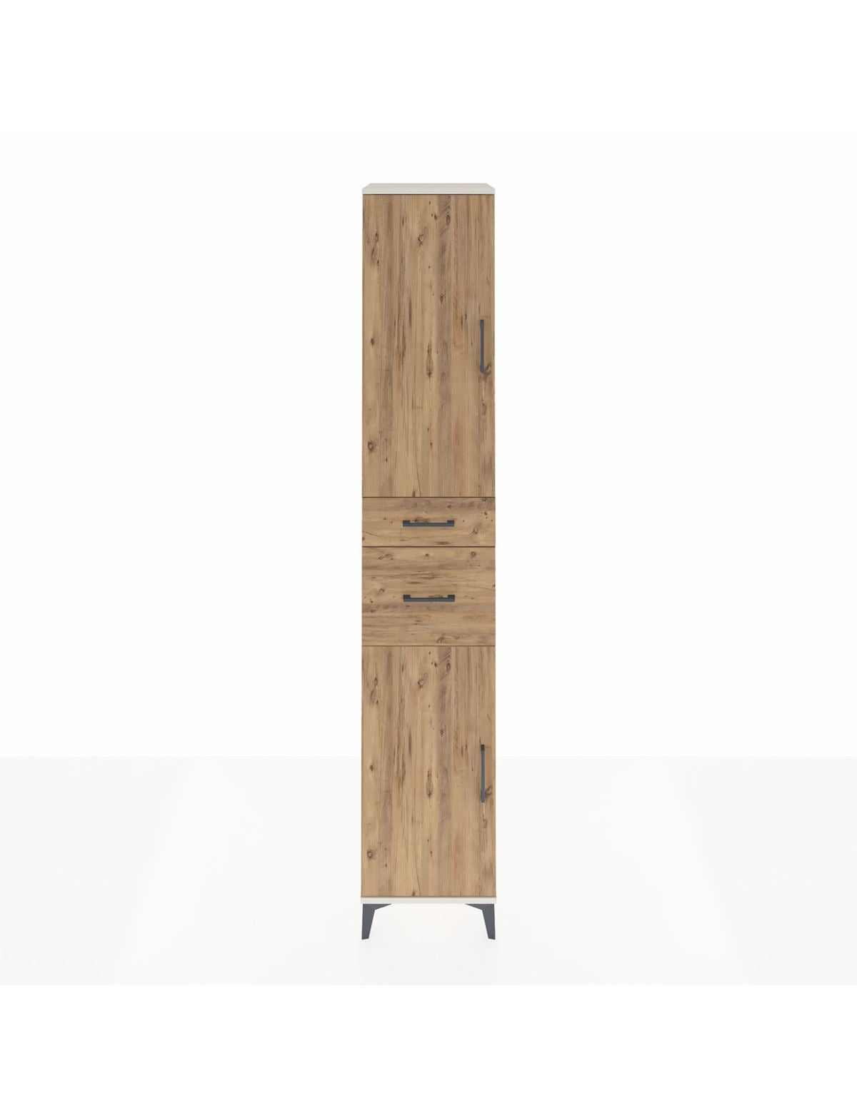 Hyperion Dolap 4 Raflı 2 Çekmeceli 2 Kapaklı 44x44x243 Aytaşı-Çam