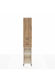 Hyperion Dolap 4 Raflı 2 Çekmeceli Tek Kapaklı 44x44x243 Aytaşı-Çam