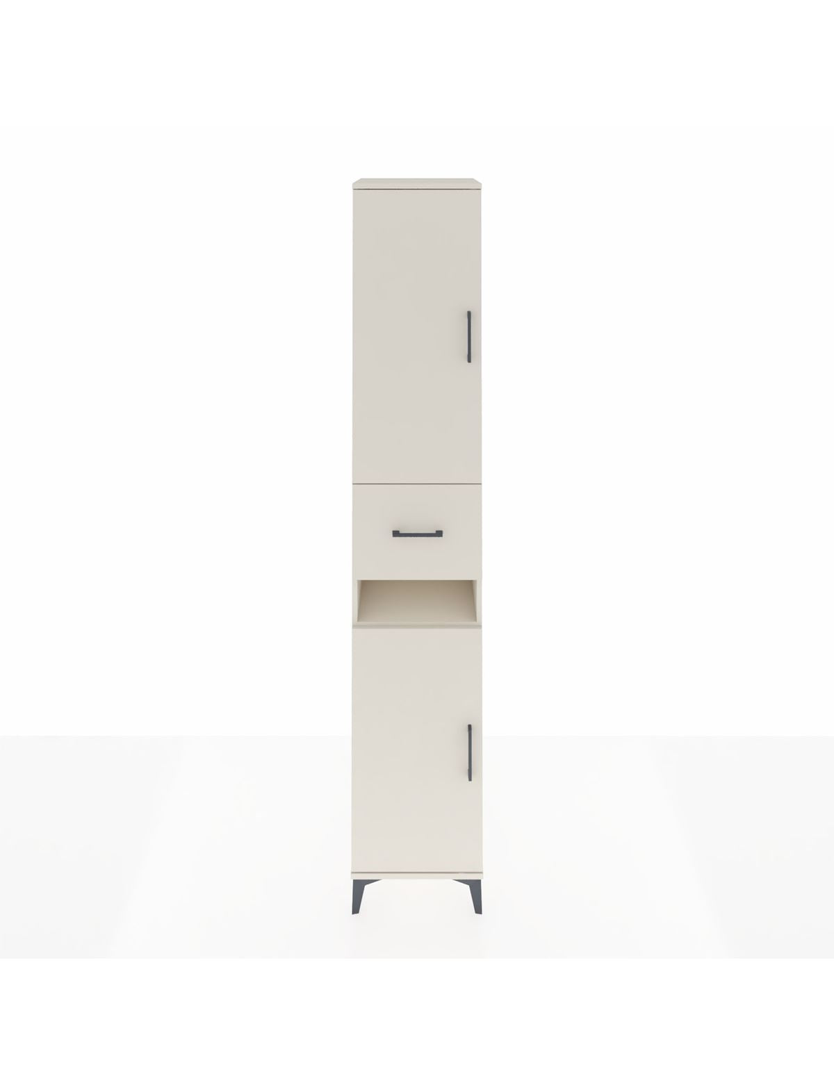 Hyperion Dolap 5 Raflı Tek Çekmeceli 2 Kapaklı 44x44x243 Aytaşı-Aytaşı