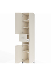 Hyperion Dolap 5 Raflı Tek Çekmeceli 2 Kapaklı 44x44x243 Aytaşı-Aytaşı