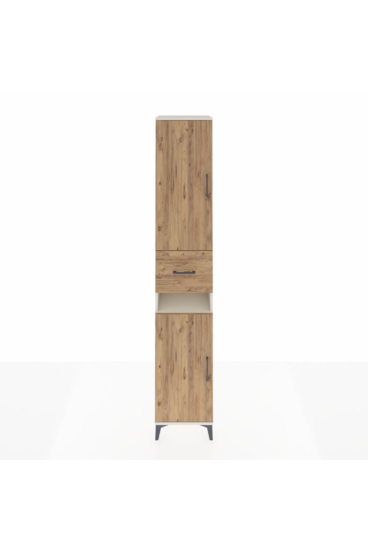 Hyperion Dolap 5 Raflı Tek Çekmeceli 2 Kapaklı 44x44x243 Aytaşı-Çam