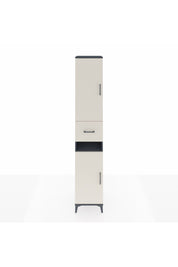 Hyperion Dolap 5 Raflı Tek Çekmeceli 2 Kapaklı 44x44x243 Antrasit-Aytaşı