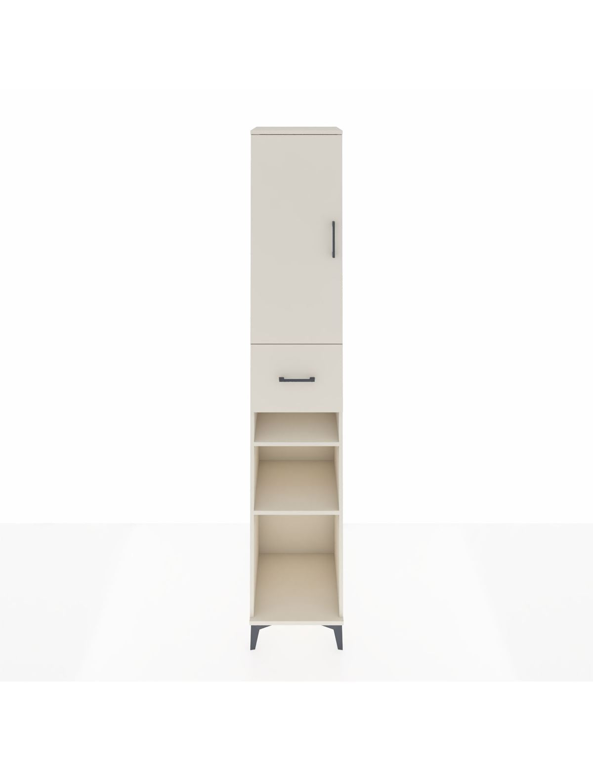 Hyperion Dolap 5 Raflı Tek Çekmeceli Tek Kapaklı 44x44x243 Aytaşı-Aytaşı