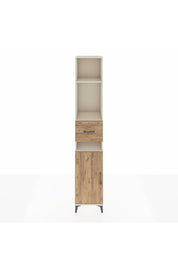 Hyperion Dolap 4 Raflı Tek Çekmeceli Tek Kapaklı 44x44x243 Aytaşı-Çam