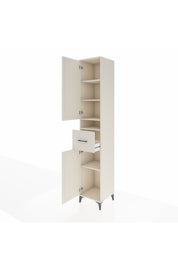 Hyperion Dolap 5 Raflı Tek Çekmeceli 2 Kapaklı 44x44x243 Aytaşı-Aytaşı