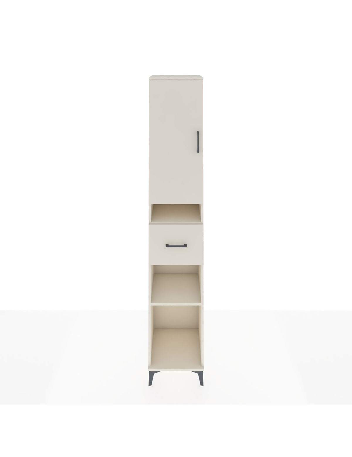 Hyperion Dolap 5 Raflı Tek Çekmeceli Tek Kapaklı 44x44x243 Aytaşı-Aytaşı