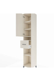 Hyperion Dolap 5 Raflı Tek Çekmeceli Tek Kapaklı 44x44x243 Aytaşı-Aytaşı