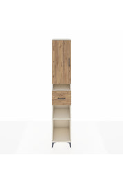 Hyperion Dolap 5 Raflı Tek Çekmeceli Tek Kapaklı 44x44x243 Aytaşı-Çam