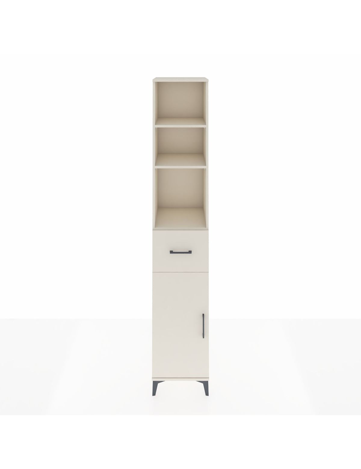 Hyperion Dolap 4 Raflı Tek Çekmeceli Tek Kapaklı 44x44x243 Aytaşı-Aytaşı