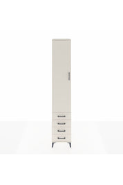 Hyperion Dolap 3 Raflı 4 Çekmeceli Tek Askılı 44x44x243 Aytaşı-Aytaşı